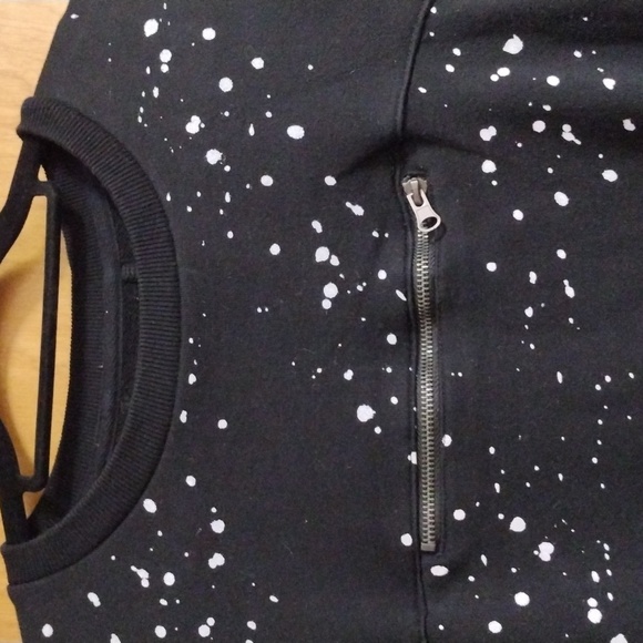 SQUARE ZERO AMAZING BLACK DETAILED SWEAT SHIRT SZ XL - Picture 6 of 15